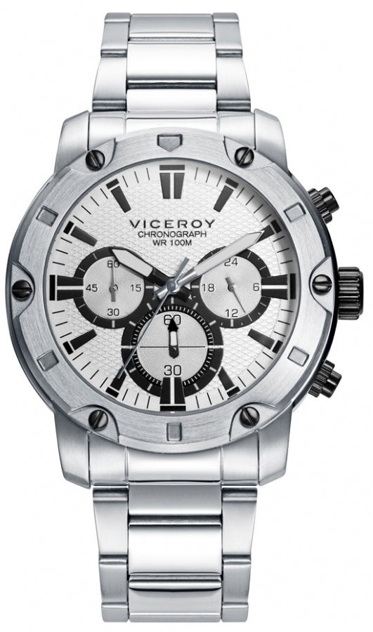 Chronograph Uhr 10 ATM 44 mm | Elegante Uhren aus Edelstahl und mit Dornschließe für jeden Anlass. Qualität, Design & Stil – jetzt im Onlineshop bestellen!