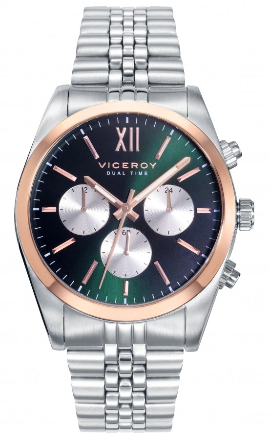 Chronograph Uhr 41 mm | Elegante Uhren aus Edelstahl und mit Dornschließe für jeden Anlass. Qualität, Design &amp; Stil – jetzt im Onlineshop bestellen!