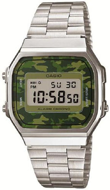 CASIO VINTAGE GENT SILVER CAMO Uhren, Schmuck und Accessoires günstig online kaufen