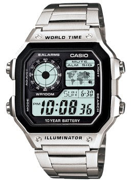 CASIO ILLUMINATOR WORLDTIME Uhren, Schmuck und Accessoires günstig online kaufen