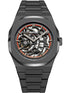 D1 MILANO SKELETON BRACELET Mod. SANDBLAST ORANGE AUTOMATIC Uhren, Schmuck und Accessoires günstig online kaufen