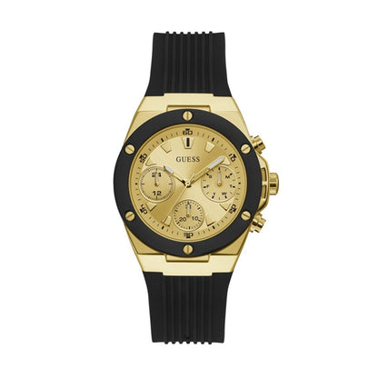 Guess Ladies Black Gold Tone vorderansicht